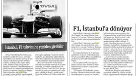 İSTANBUL, F1 TAKVİMİNE YENİDEN GİREBİLİR