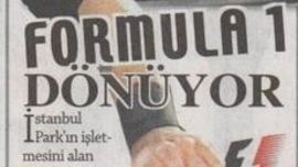 FORMULA 1 DÖNÜYOR