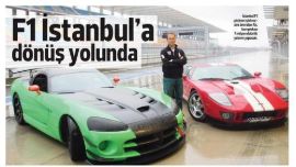 F1 İSTANBUL'A DÖNÜŞ YOLUNDA