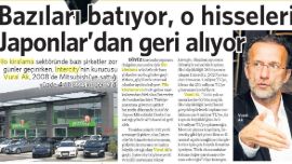 BAZILARI BATIYOR, O HİSSELERİ JAPONLAR'DAN GERİ ALIYOR