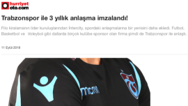 TRABZONSPOR İLE 3 YILLIK ANLAŞMA İMZALANDI