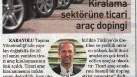 KİRALAMA SEKTÖRÜNE TİCARİ ARAÇ DOPİNGİ