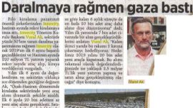 DARALMAYA RAĞMEN GAZA BASTI