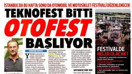TEKNOFEST BİTTİ OTOFEST BAŞLIYOR