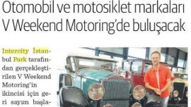OTOMOBİL VE MOTOSİKLET MARKALARI V WEEKEND MOTORING'DE BULUŞACAK