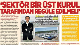SEKTÖR BİR ÜST KURUL TARAFINDAN REGÜLE EDİLMELİ