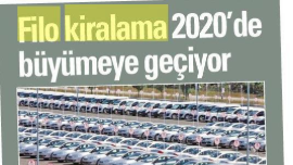 FİLO KİRALAMA 2020'DE BÜYÜMEYE GEÇİYOR
