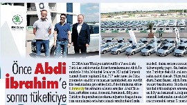 ÖNCE ABDİ İBRAHİM E SONRA TÜKETİCİYE